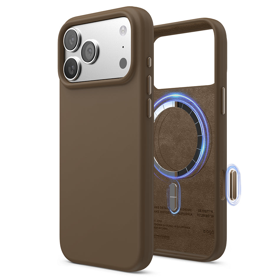 Elago - Magnetic Silicone Case for Iphone 17 Pro Max - Silikonowe Etui z MagSafe