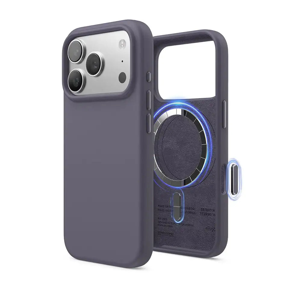 Elago - Magnetic Silicone Case for iPhone 17 Pro - Silikonowe Etui z MagSafe