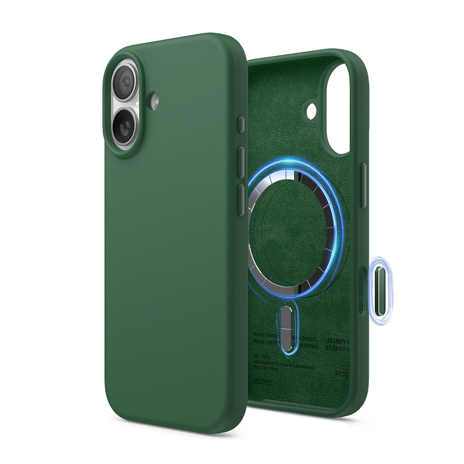 Elago - Magnetic Silicone Case for Iphone 17 - Silikonowe Etui z MagSafe