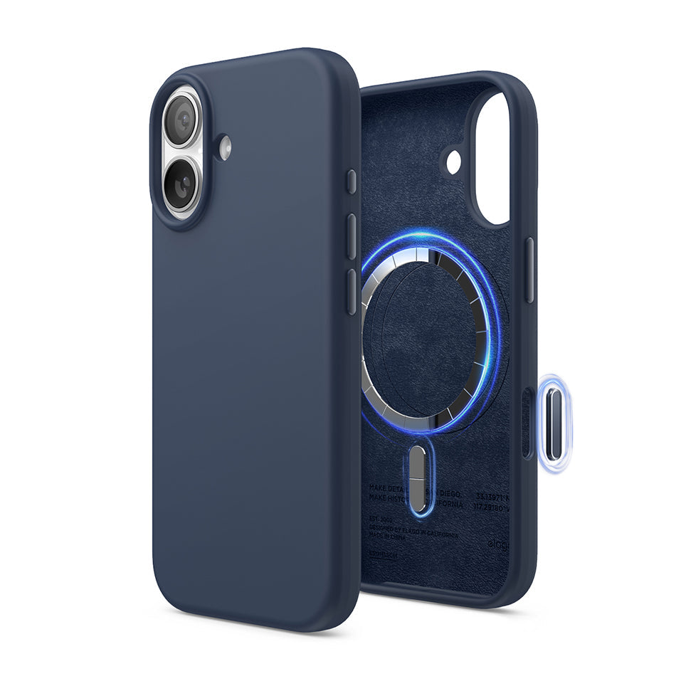 Elago - Magnetic Silicone Case for Iphone 17 - Silikonowe Etui z MagSafe