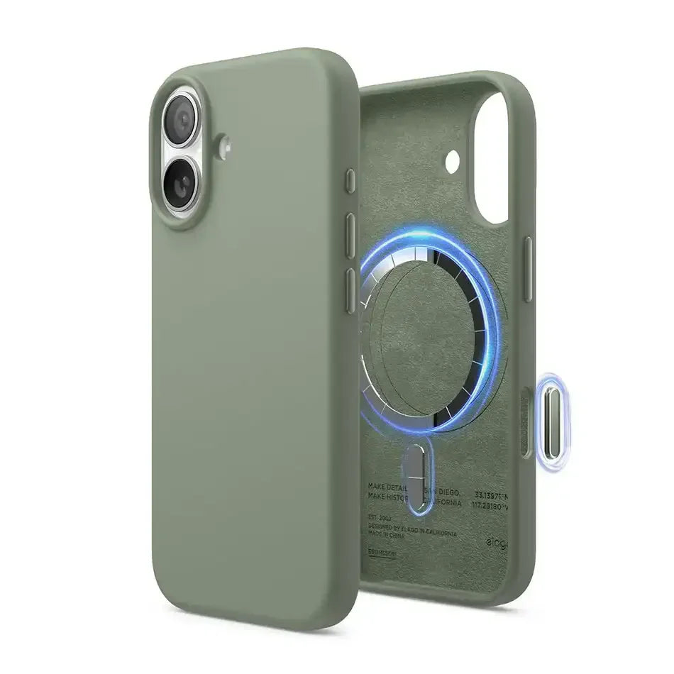 Elago - Magnetic Silicone Case for iPhone 17 - Silikonowe Etui z MagSafe