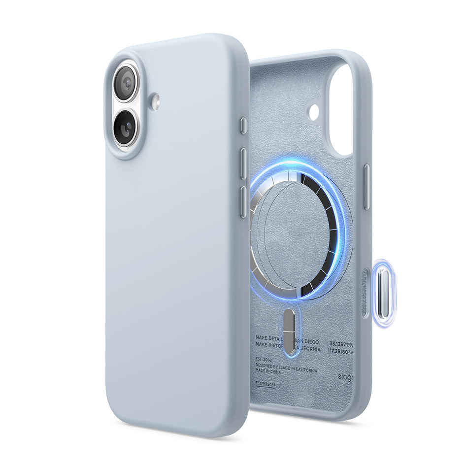 Elago - Magnetic Silicone Case for Iphone 17 - Silikonowe Etui z MagSafe