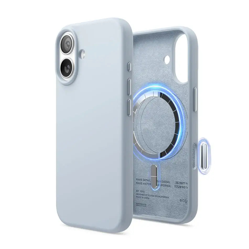 Elago - Magnetic Silicone Case for iPhone 17 - Silikonowe Etui z MagSafe