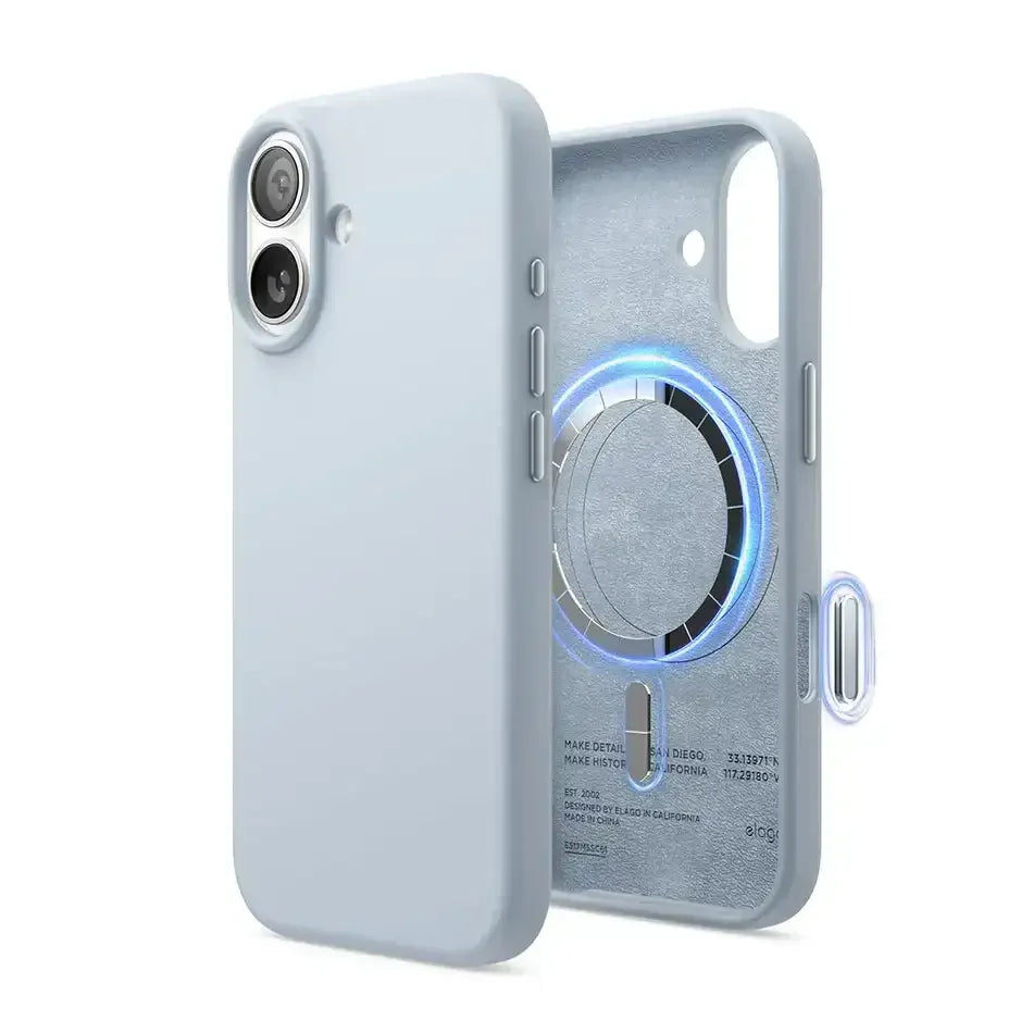 Elago - Magnetic Silicone Case for iPhone 17 - Silikonowe Etui z MagSafe