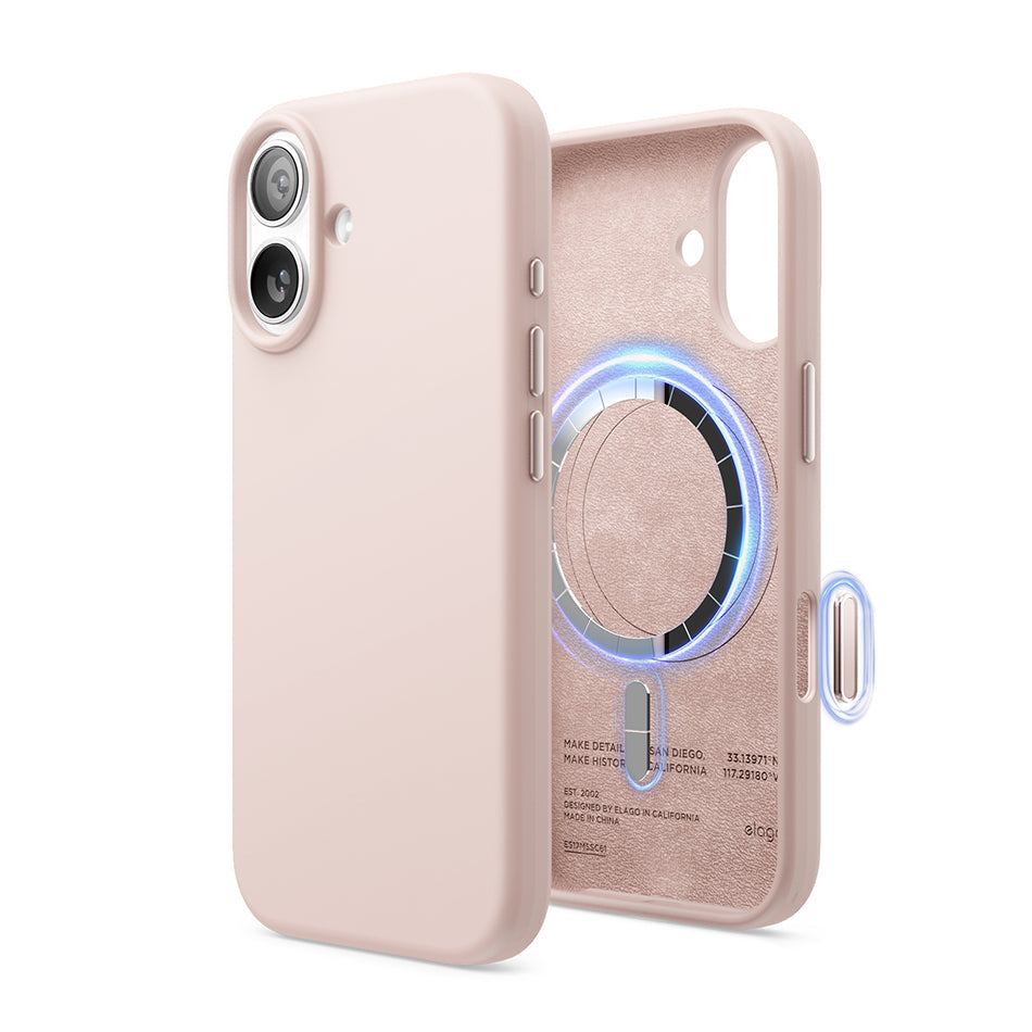 Elago - Magnetic Silicone Case for Iphone 17 - Silikonowe Etui z MagSafe