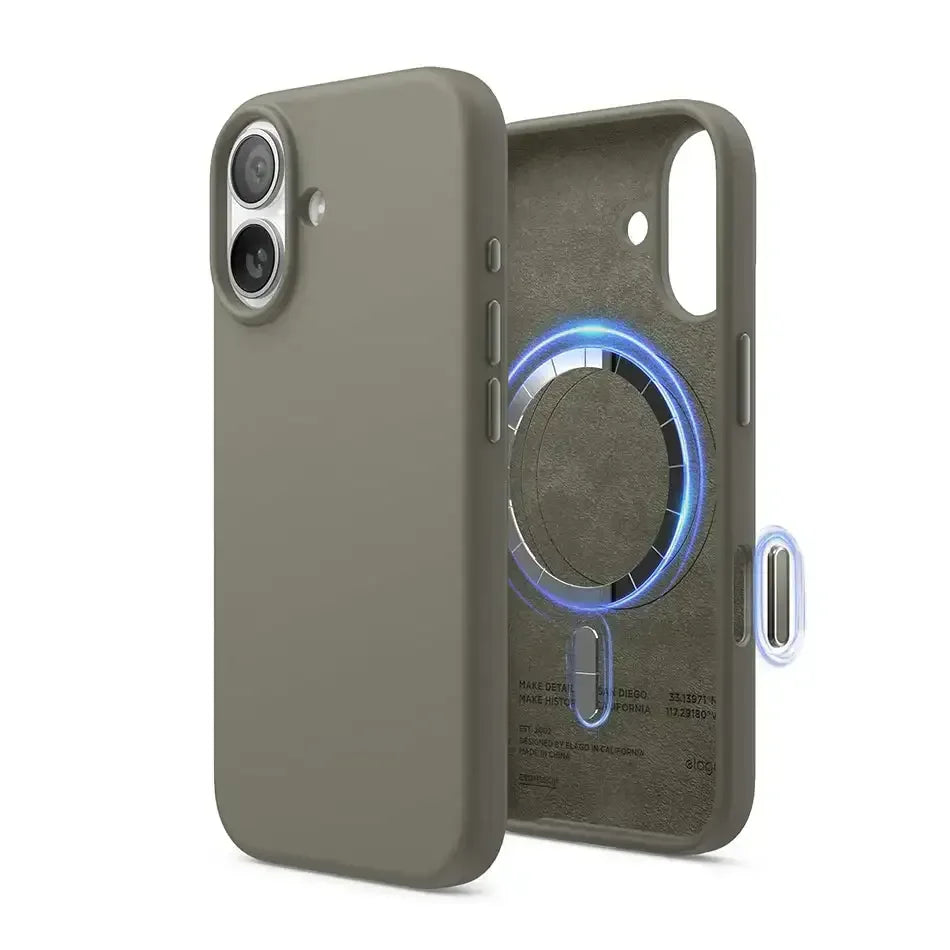 Elago - Magnetic Silicone Case for iPhone 17 - Silikonowe Etui z MagSafe