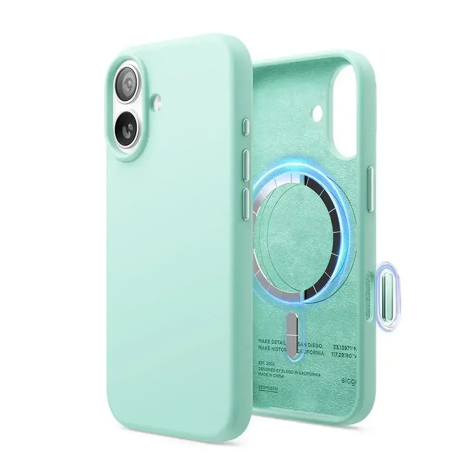 Elago - Magnetic Silicone Case for iPhone 17 - Silikonowe Etui z MagSafe