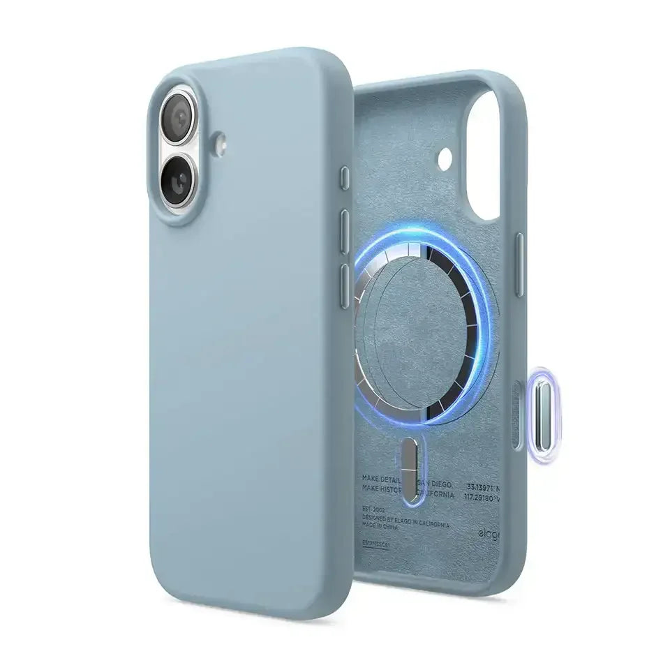 Elago - Magnetic Silicone Case for iPhone 17 - Silikonowe Etui z MagSafe