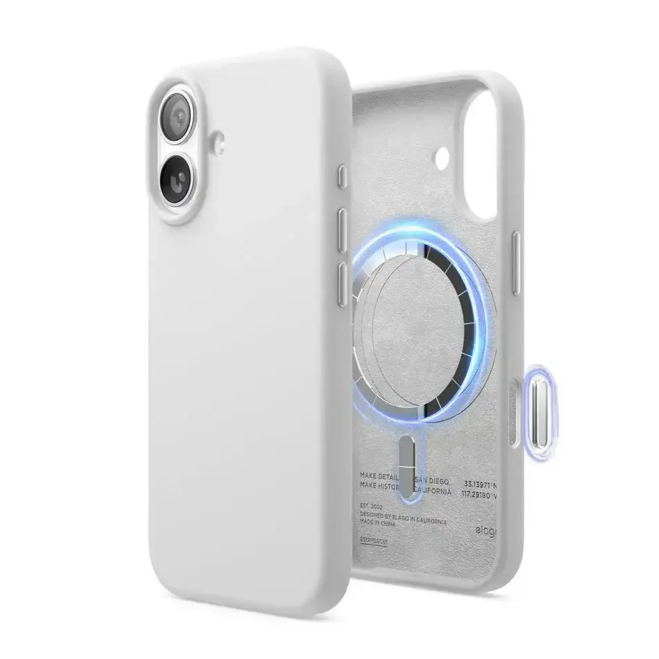 Elago - Magnetic Silicone Case for iPhone 17 - Silikonowe Etui z MagSafe