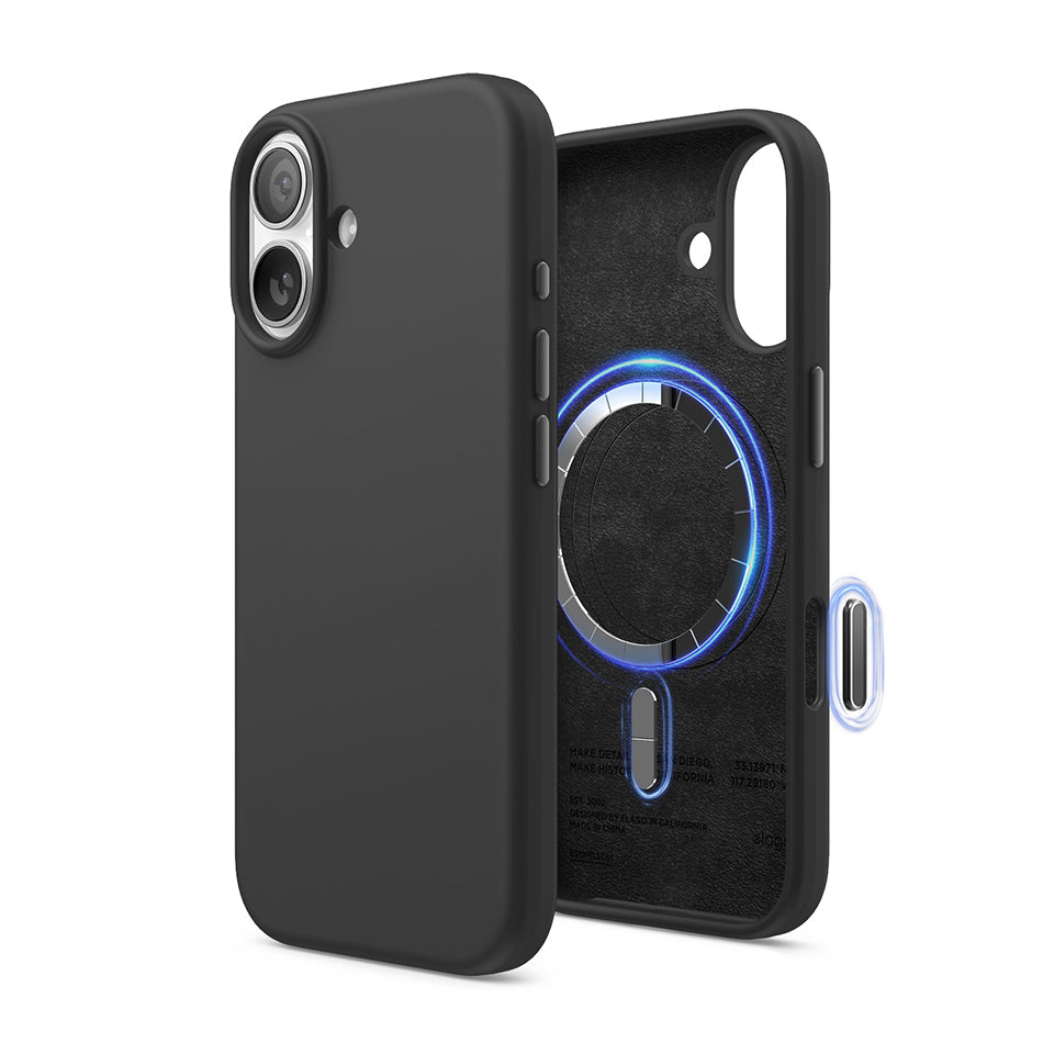 Elago - Magnetic Silicone Case for Iphone 17 - Silikonowe Etui z MagSafe
