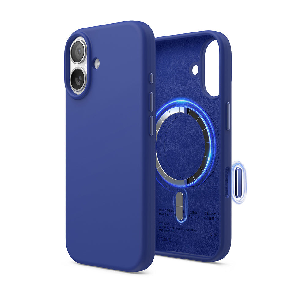 Elago - Magnetic Silicone Case for Iphone 17 - Silikonowe Etui z MagSafe