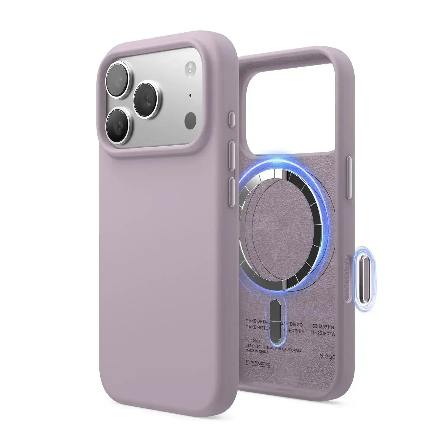Elago - Magnetic Silicone Case for iPhone 17 Pro - Silikonowe Etui z MagSafe