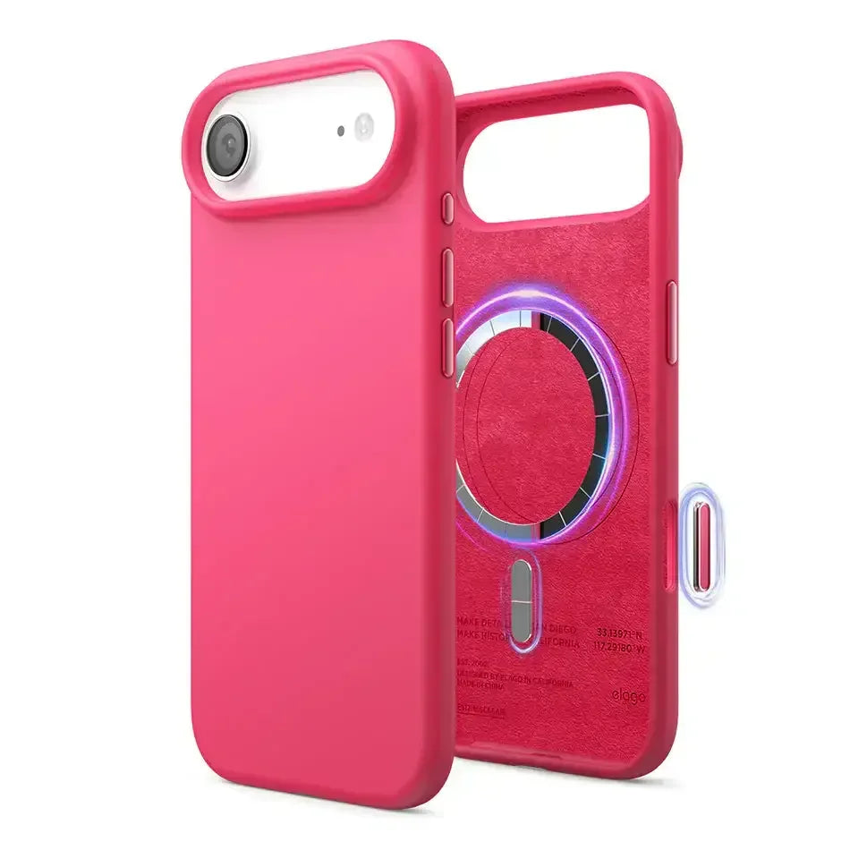 Elago - Magnetic Silicone Case for iPhone 17 Air - Silikonowe Etui z MagSafe