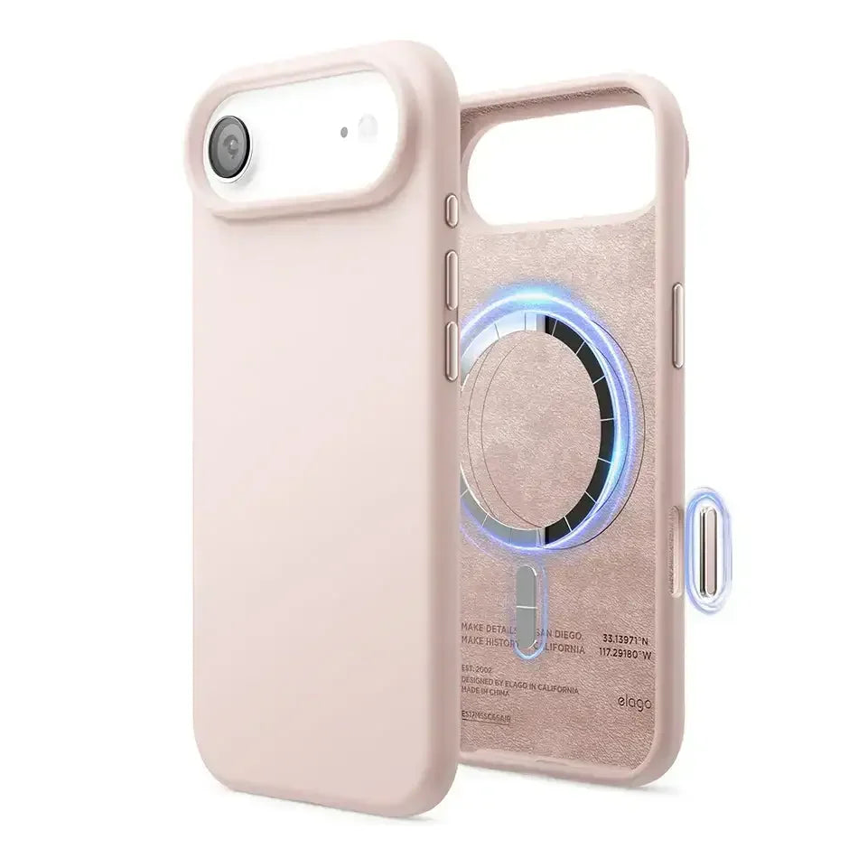 Elago - Magnetic Silicone Case for iPhone 17 Air - Silikonowe Etui z MagSafe