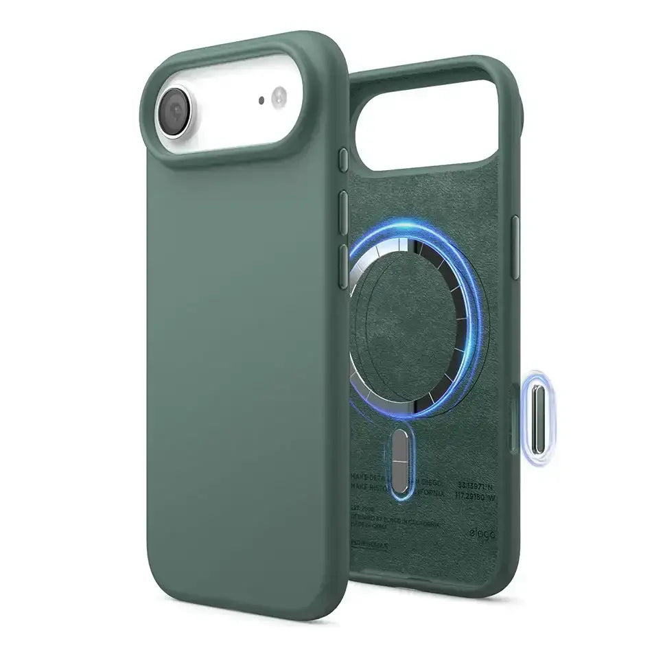 Elago - Magnetic Silicone Case for iPhone 17 Air - Silikonowe Etui z MagSafe