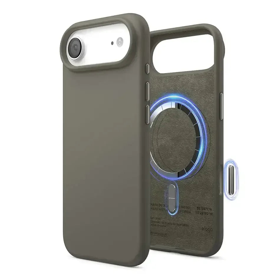 Elago - Magnetic Silicone Case for iPhone 17 Air - Silikonowe Etui z MagSafe