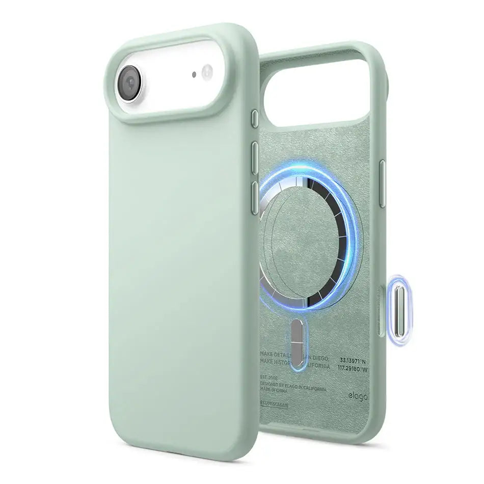 Elago - Magnetic Silicone Case for iPhone 17 Air - Silikonowe Etui z MagSafe