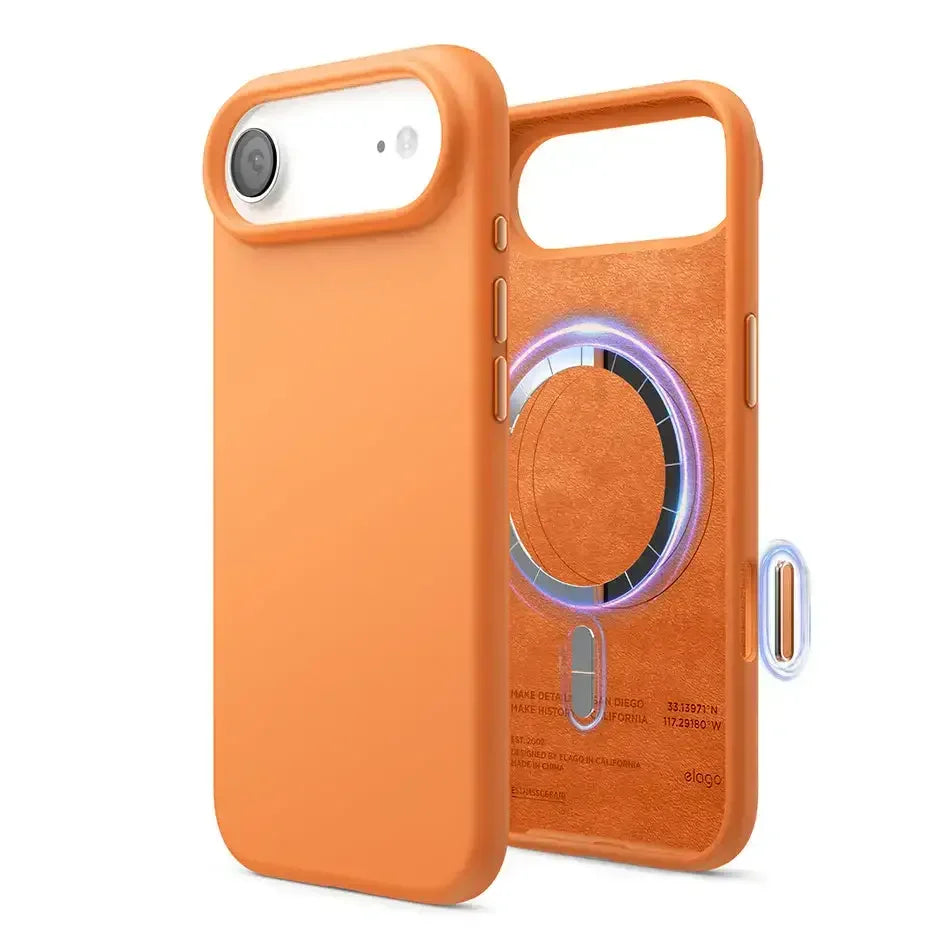Elago - Magnetic Silicone Case for iPhone 17 Air - Silikonowe Etui z MagSafe