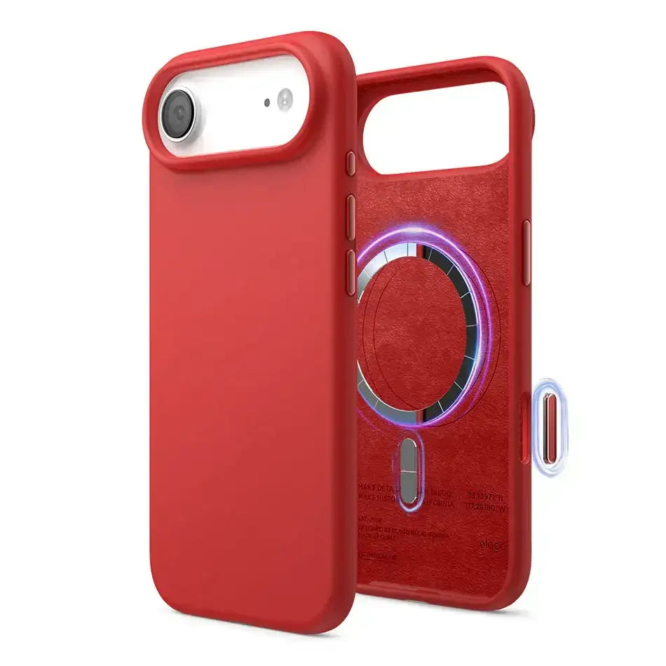 Elago - Magnetic Silicone Case for iPhone 17 Air - Silikonowe Etui z MagSafe