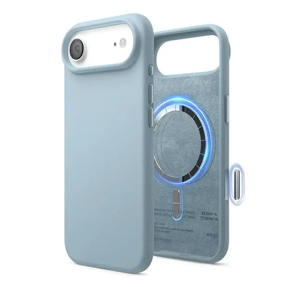 Elago - Magnetic Silicone Case for iPhone 17 Air - Silikonowe Etui z MagSafe