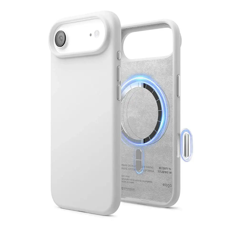 Elago - Magnetic Silicone Case for iPhone 17 Air - Silikonowe Etui z MagSafe
