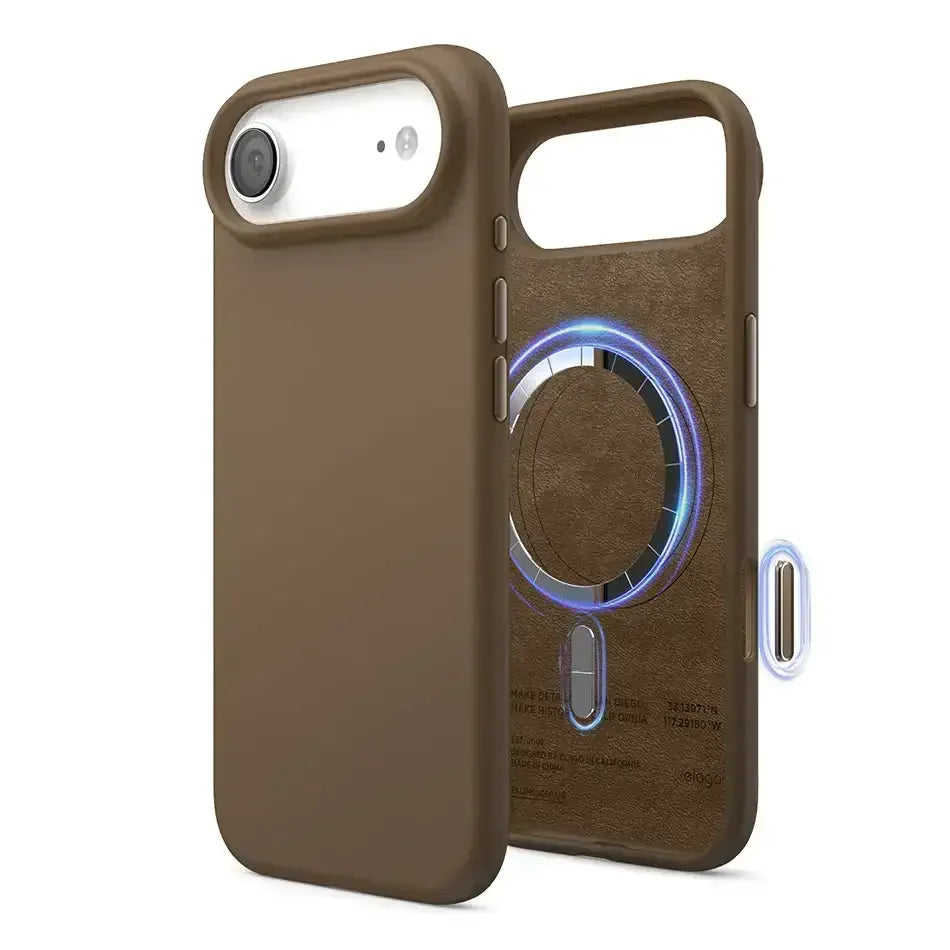Elago - Magnetic Silicone Case for iPhone 17 Air - Silikonowe Etui z MagSafe