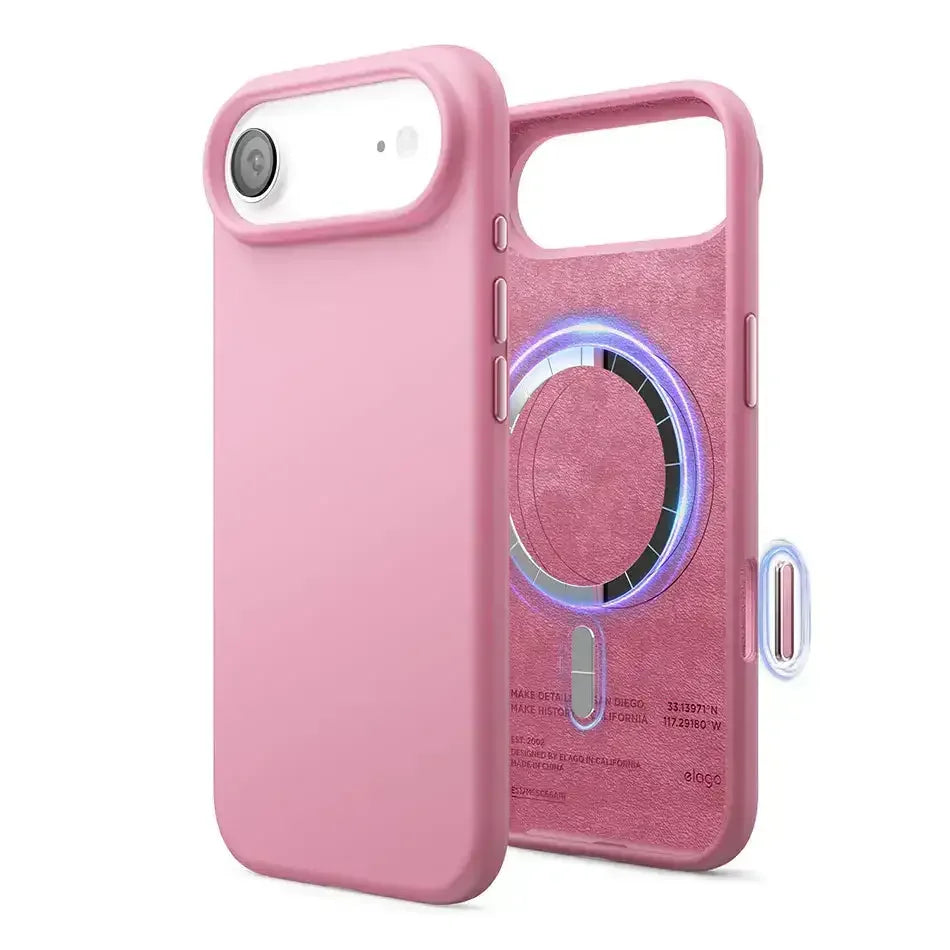 Elago - Magnetic Silicone Case for iPhone 17 Air - Silikonowe Etui z MagSafe