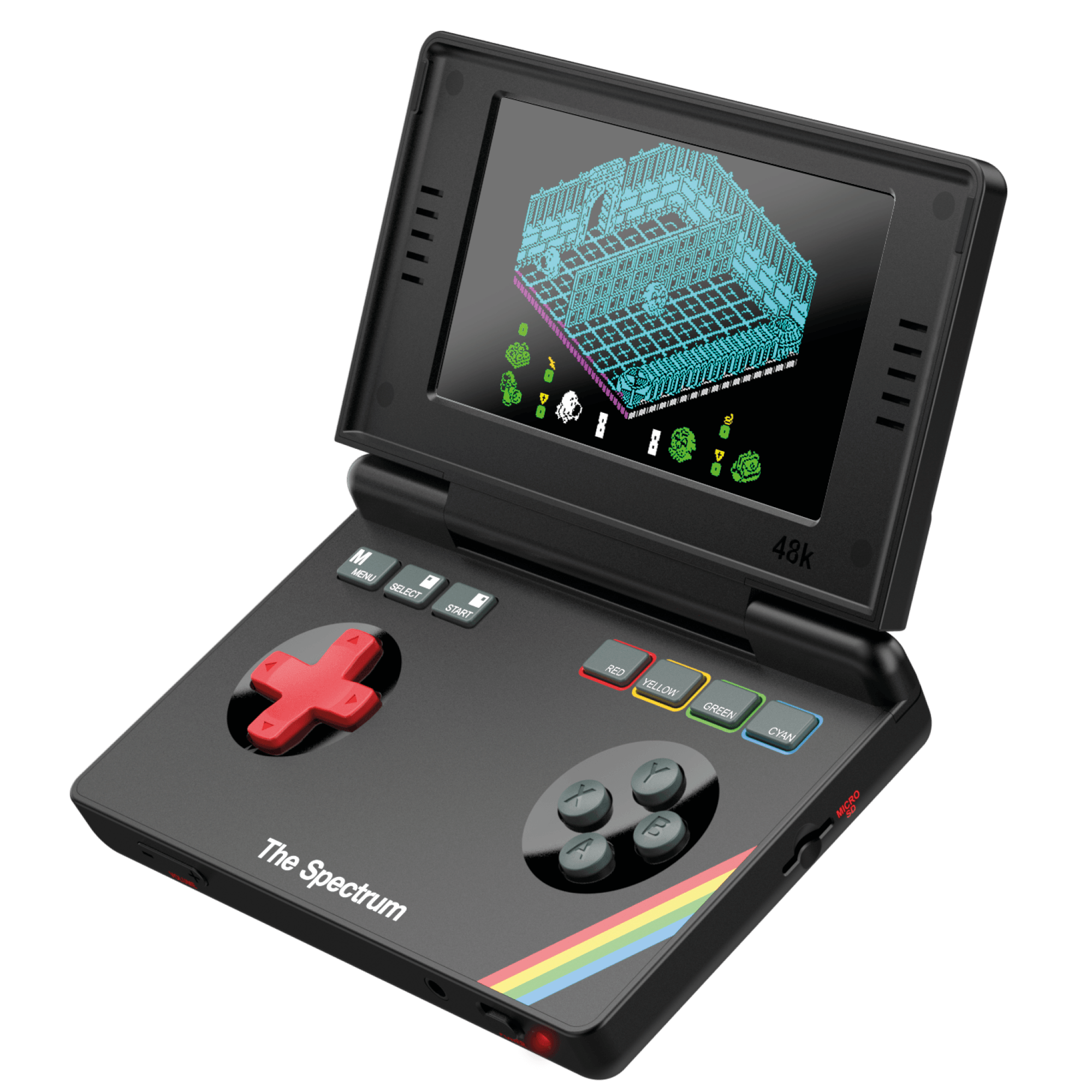 Evercade - Handheld ZX Spectrum - Mobilna Konsola z Zestawem Gier Retro