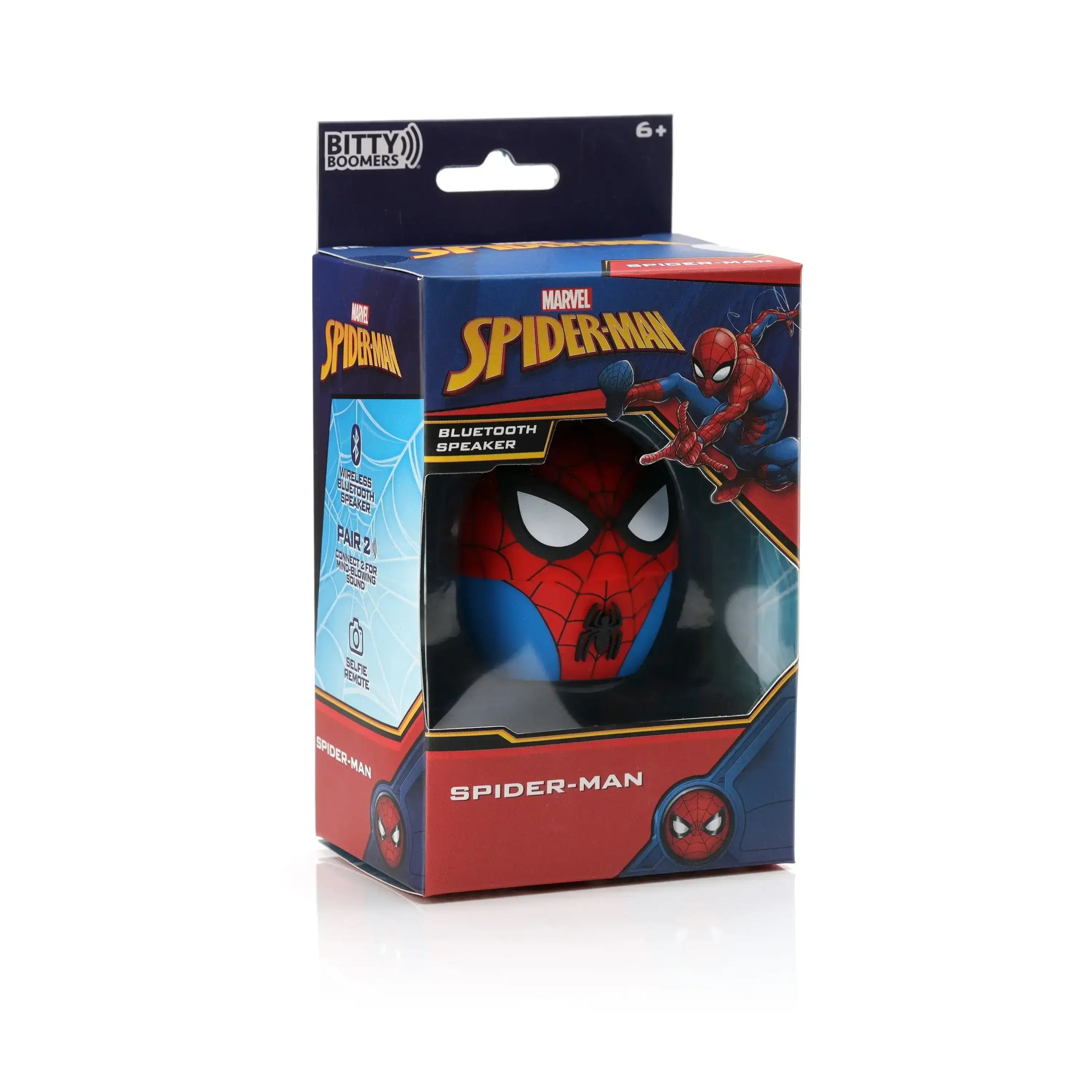 głośnik Bluetooth Spider-Man w oryginalnym pudełku, motyw Marvel, akcesoria biurowe