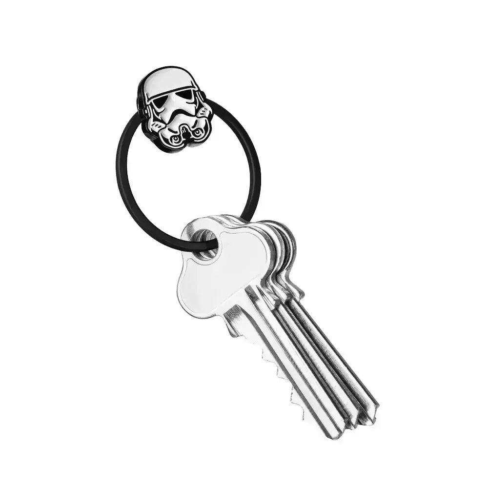 Brelok na klucze z motywem Star Wars, głowa szturmowca, akcesorium biurowe