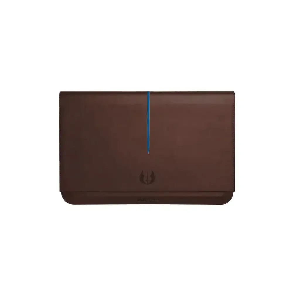 Brązowe etui na laptopa 14 cali z motywem Star Wars, minimalistyczny design