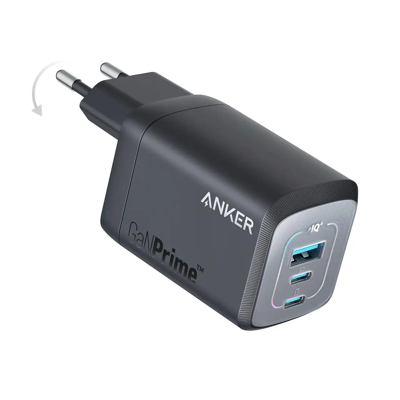Anker - Prime 100W GaN Wall Charger (3 gniazda) - Ładowarka Sieciowa 100W