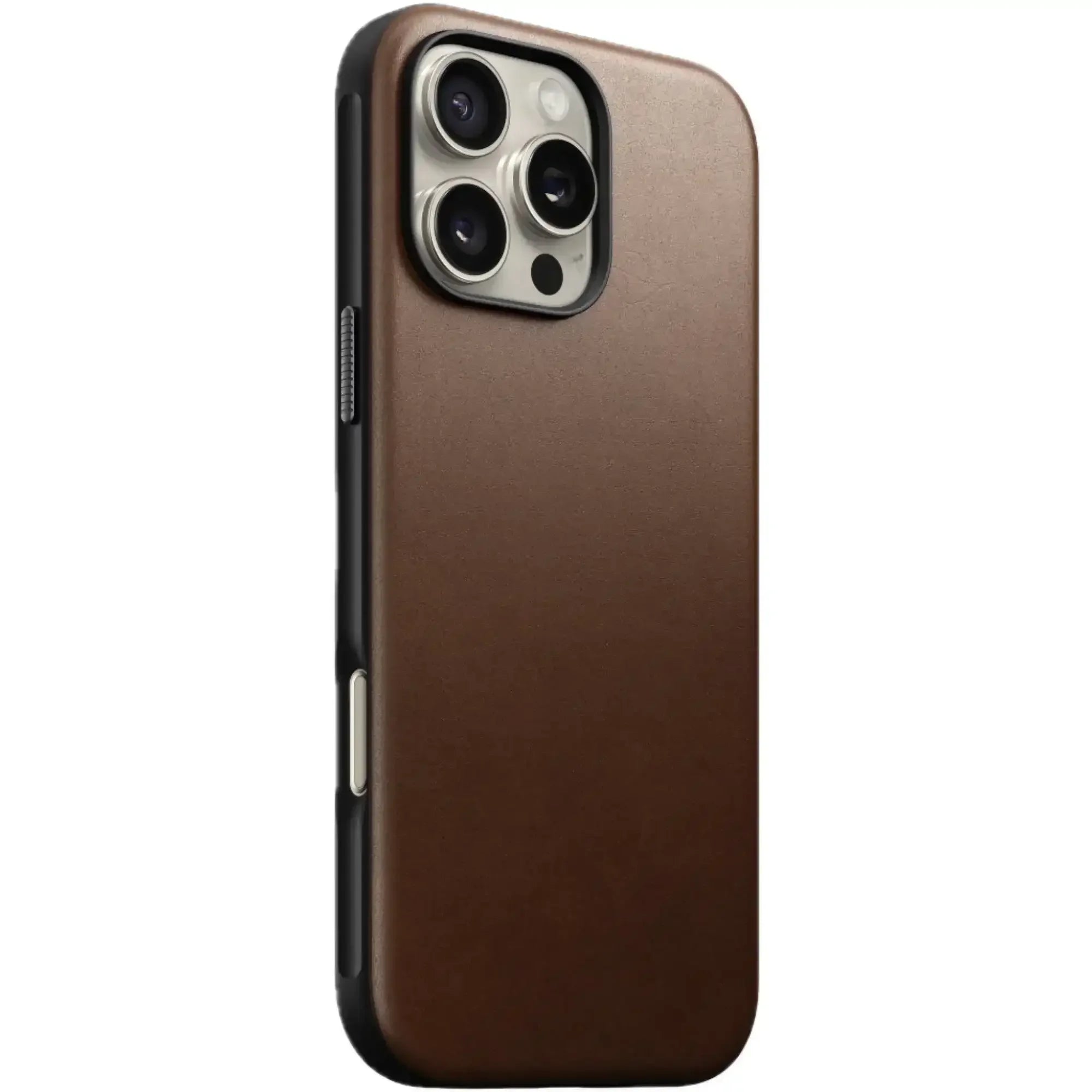 Nomad – Modern Leather Case for iPhone 16 / Plus / Pro / Pro Max with MagSafe - Skórzane Etui na iPhone z MagSafe