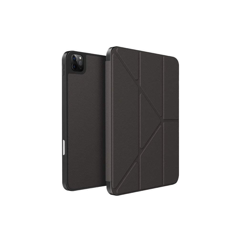 Szare etui ochronne do iPad Pro 11 2021, nowoczesny design, akcesoria biurowe