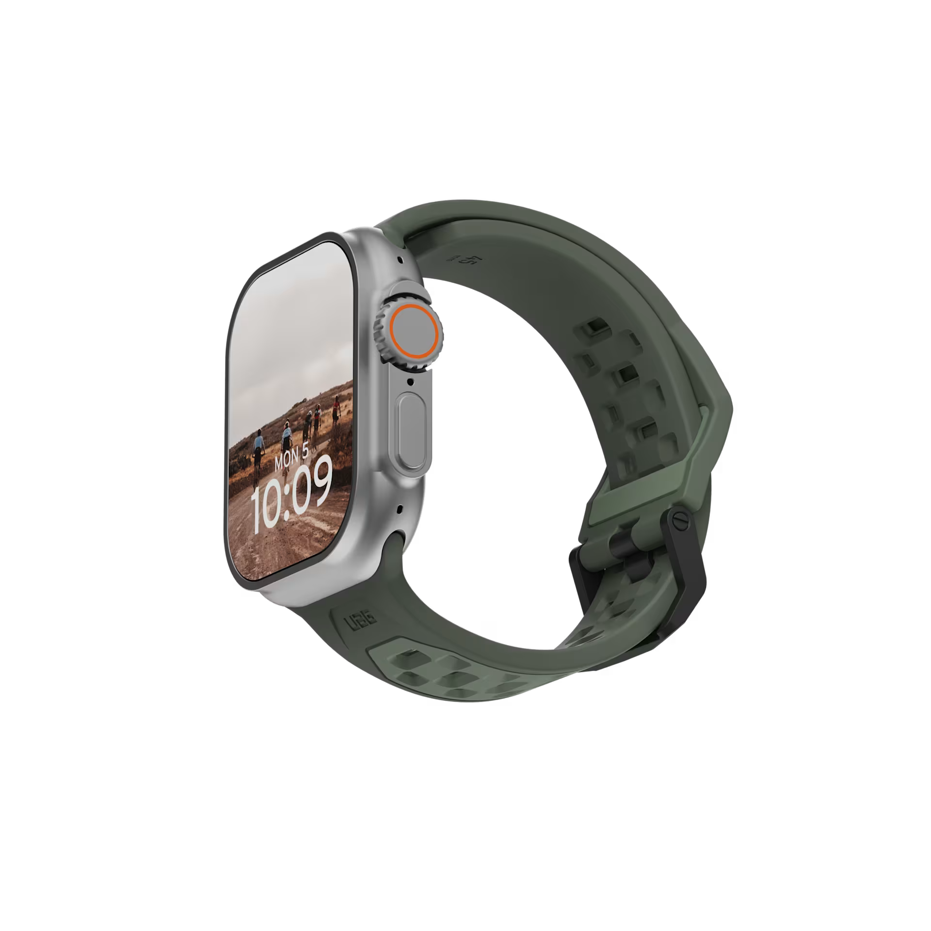 UAG - Civilian Silicone Strap for Apple Watch Ultra 3, Ultra 2, & Ultra - pasek do Apple Watch