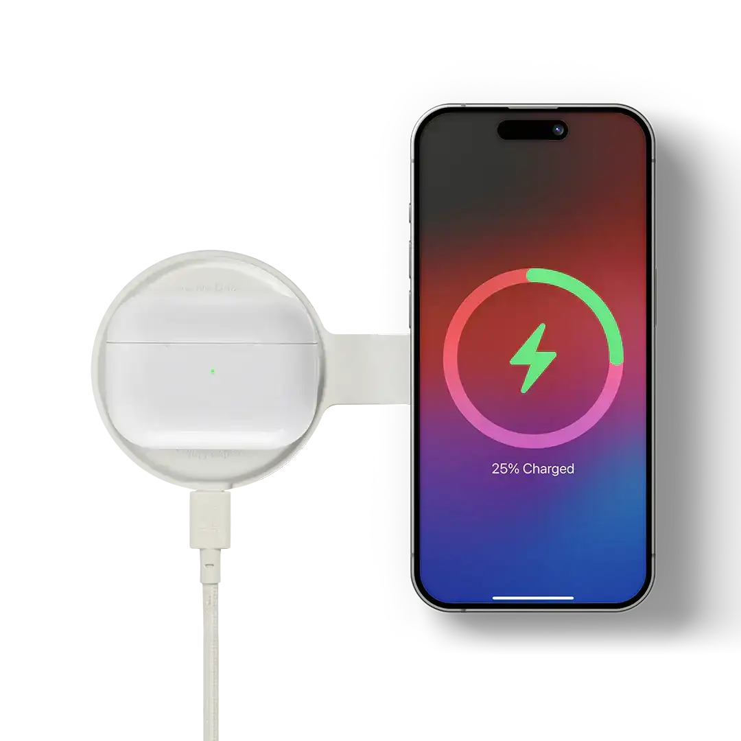 Native Union - Voyage 2-in-1 Magnetic Wireless Charger - Magnetyczna Ładowarka Bezprzewodowa 2w1