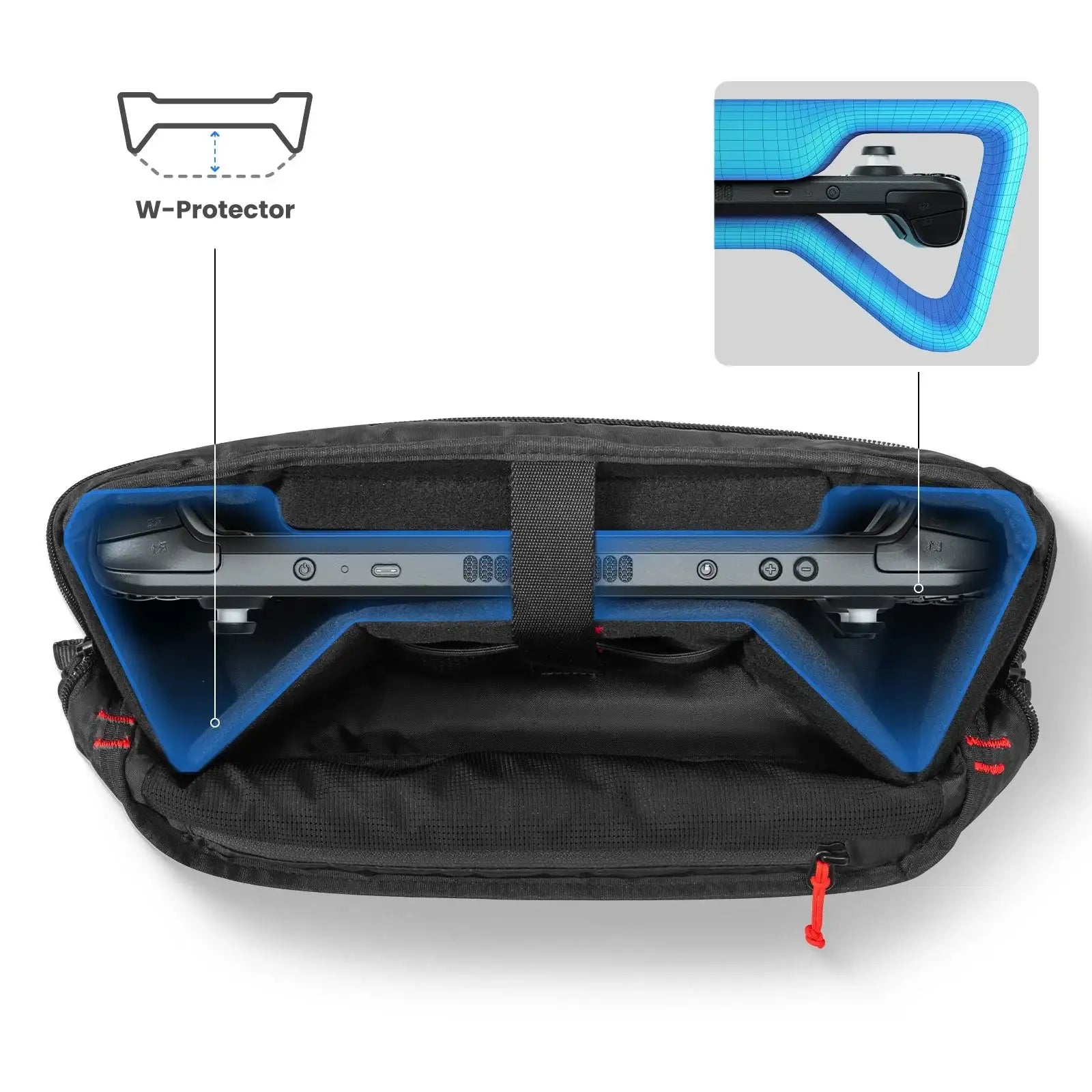 Tomtoc - Arccos-G47 Steam Deck Travel Bag - Pokrowiec na Konsolę Steam Deck