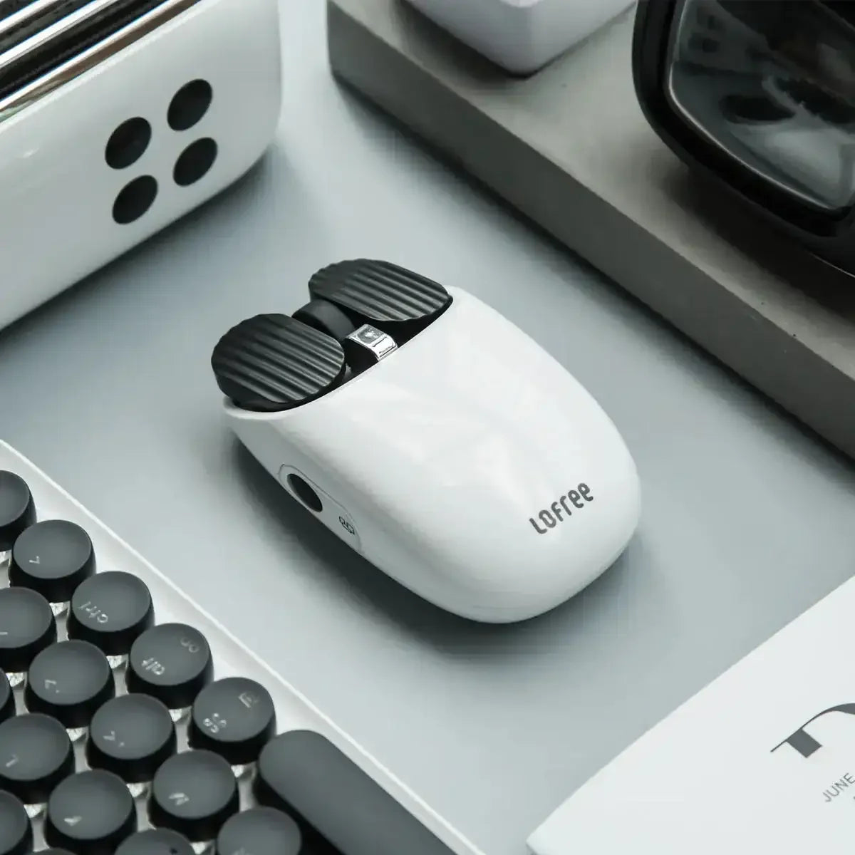 Lofree - Wavy Chips Bluetooth Mouse - Bezprzewodowa Myszka