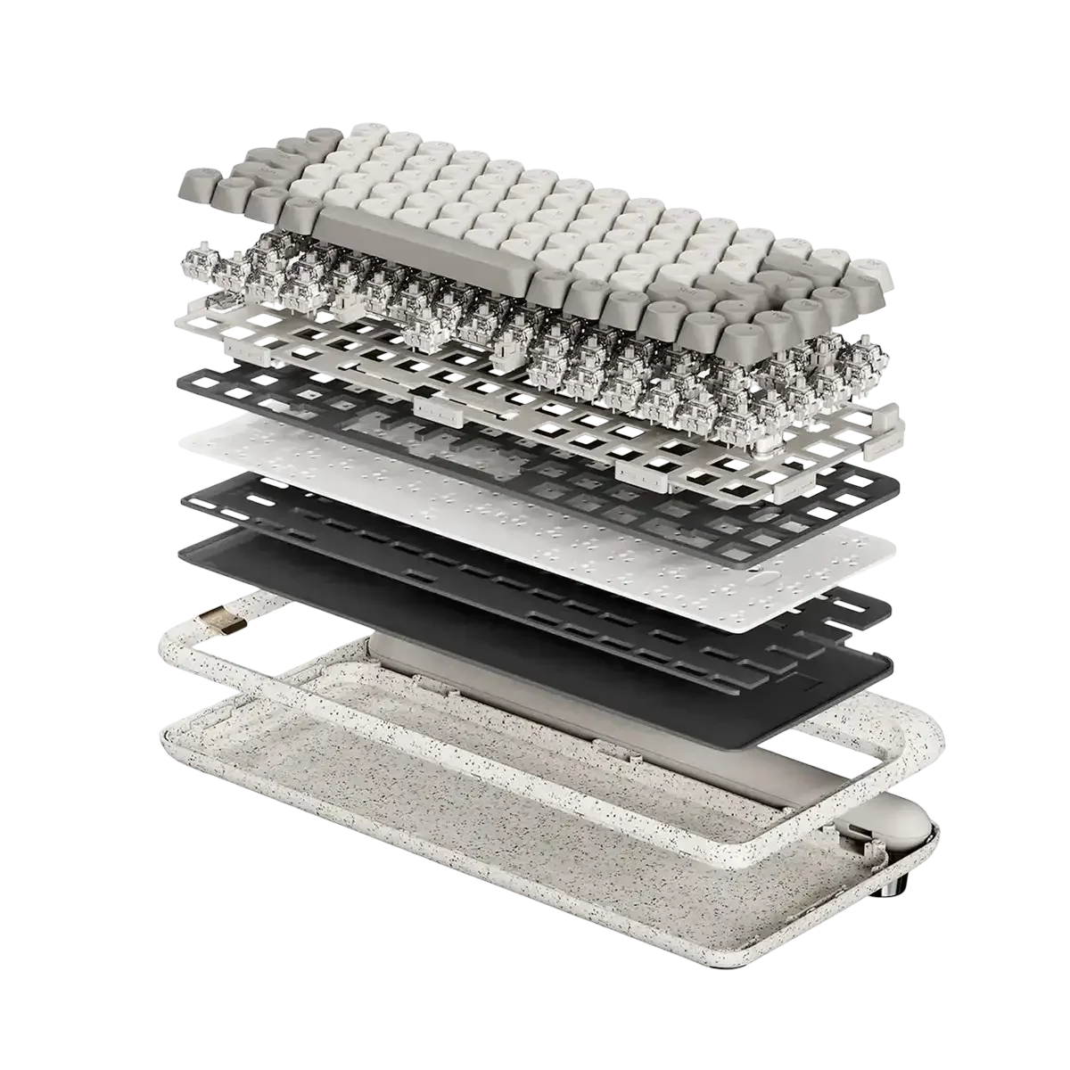 Lofree - Zero Artz Mechanical Keyboard - Bezprzewodowa Klawiatura Mechaniczna