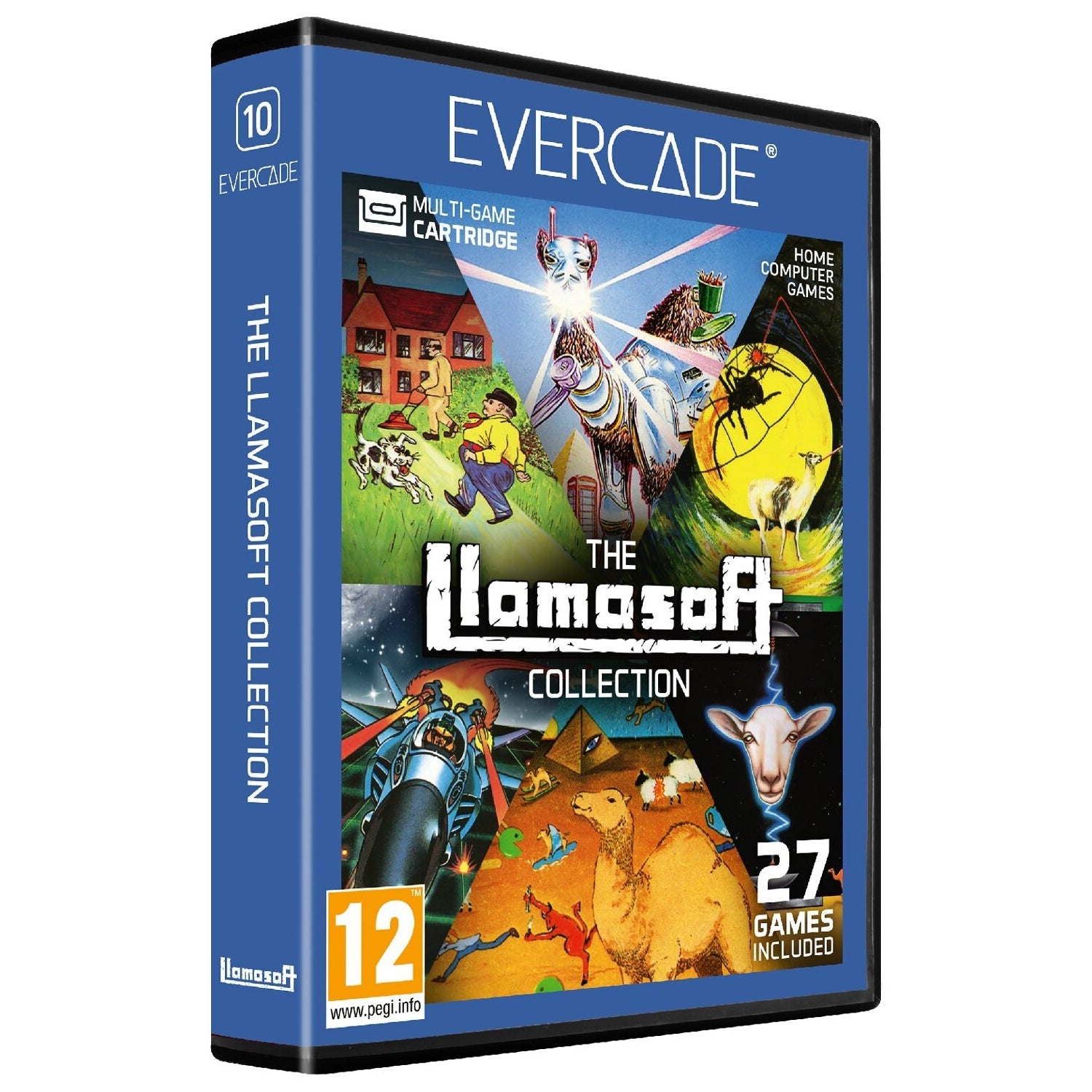 Evercade - The Llamasoft Collection - Zestaw Gier Retro