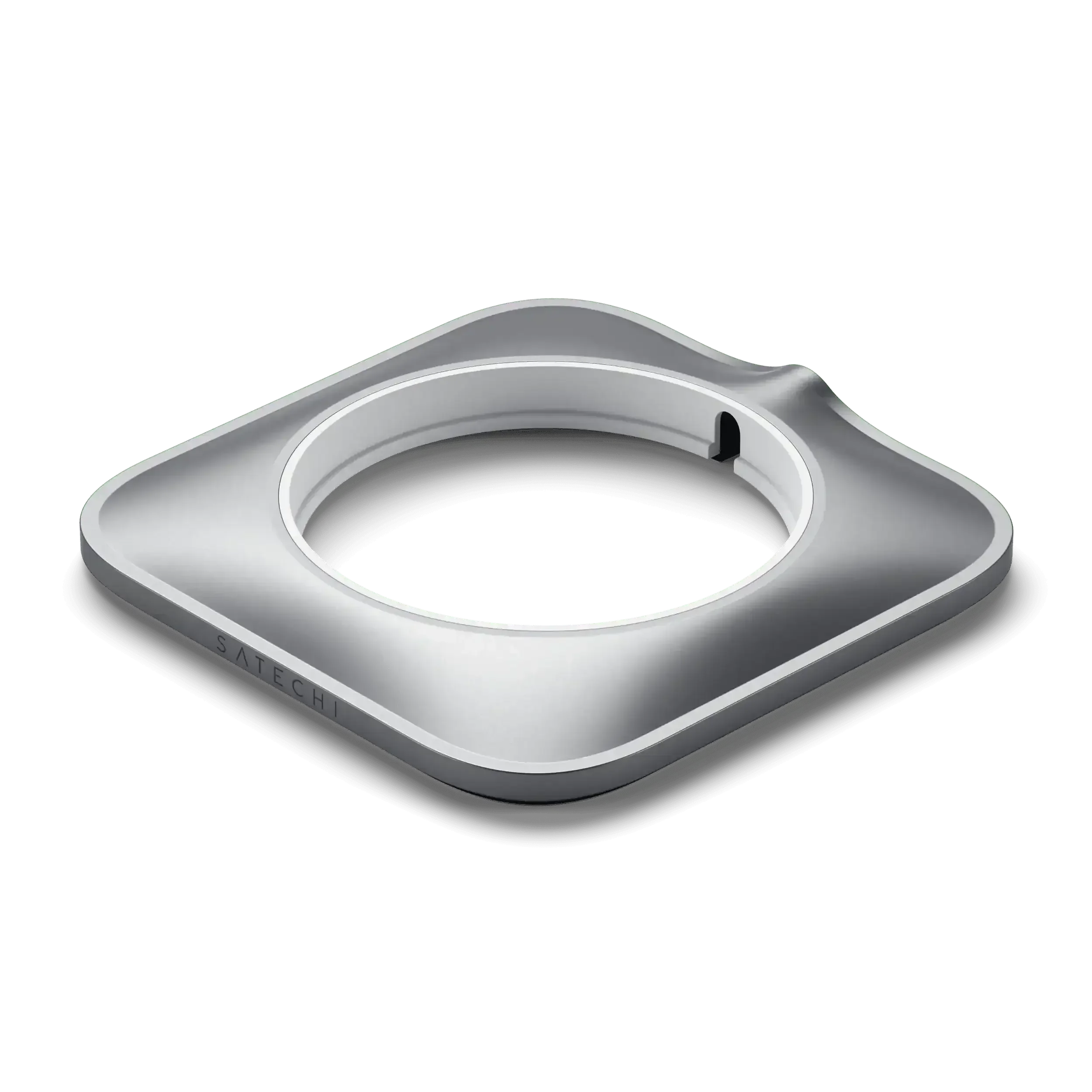 Aluminiowa podstawka do ładowarki MagSafe, elegancki stojak na biurko, srebrny kolor