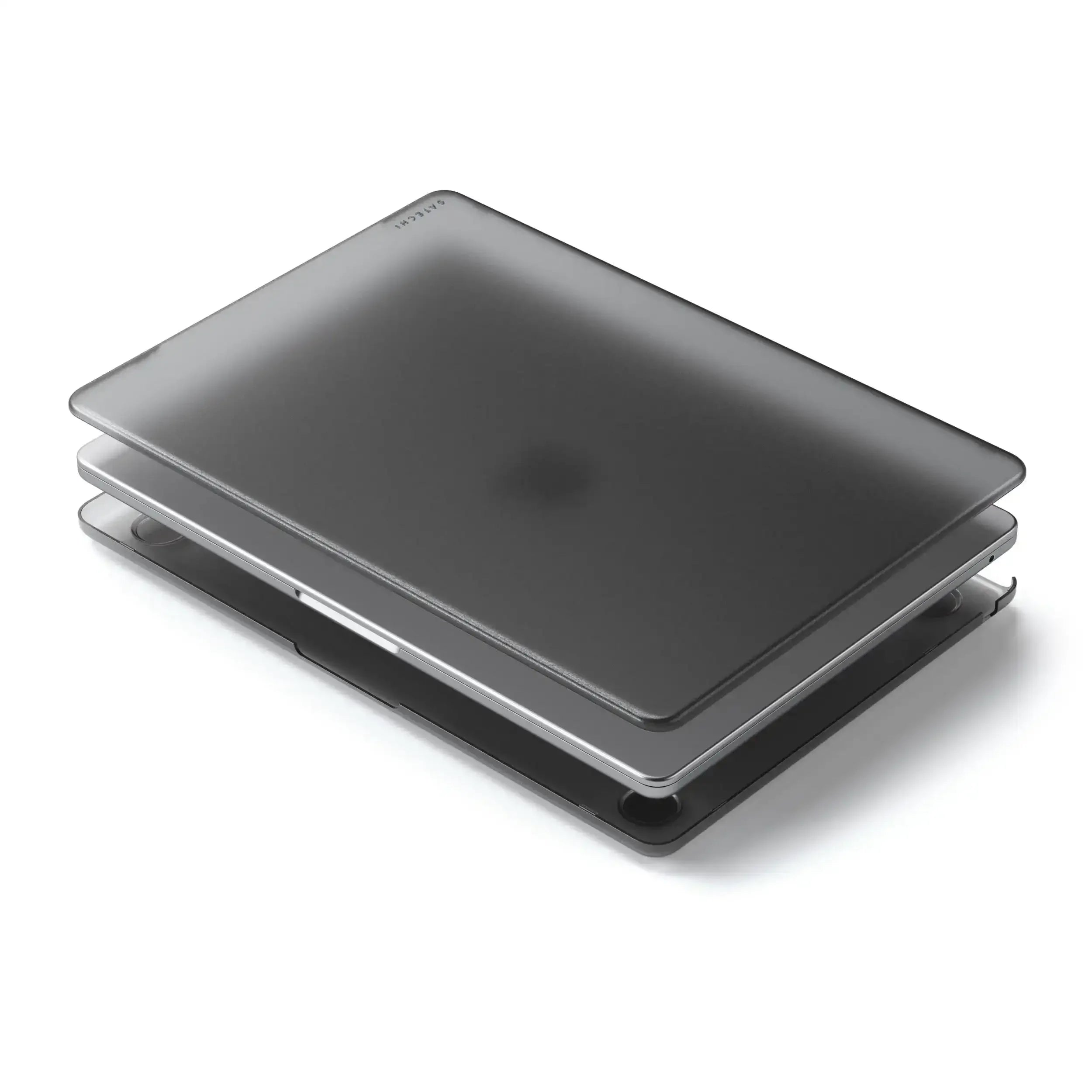 Czarna obudowa Eco Hardshell Case do MacBook Air M2, akcesoria biurowe, nowoczesny design