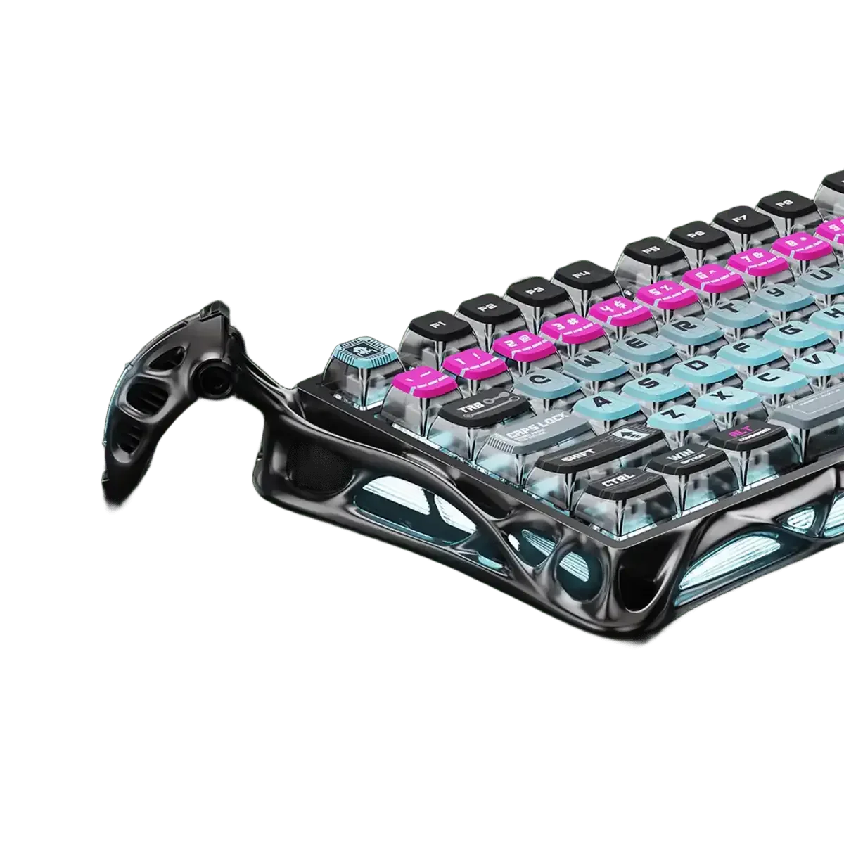 GravaStar - Mercury V75 Pro Cyberpunk Wired Magnetic Keyboard - Przewodowa Klawiatura Magnetyczna