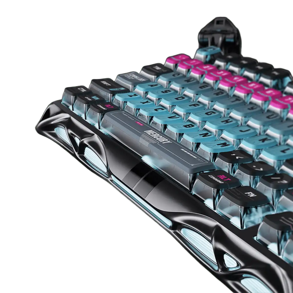 GravaStar - Mercury V75 Pro Cyberpunk Wired Magnetic Keyboard - Przewodowa Klawiatura Magnetyczna