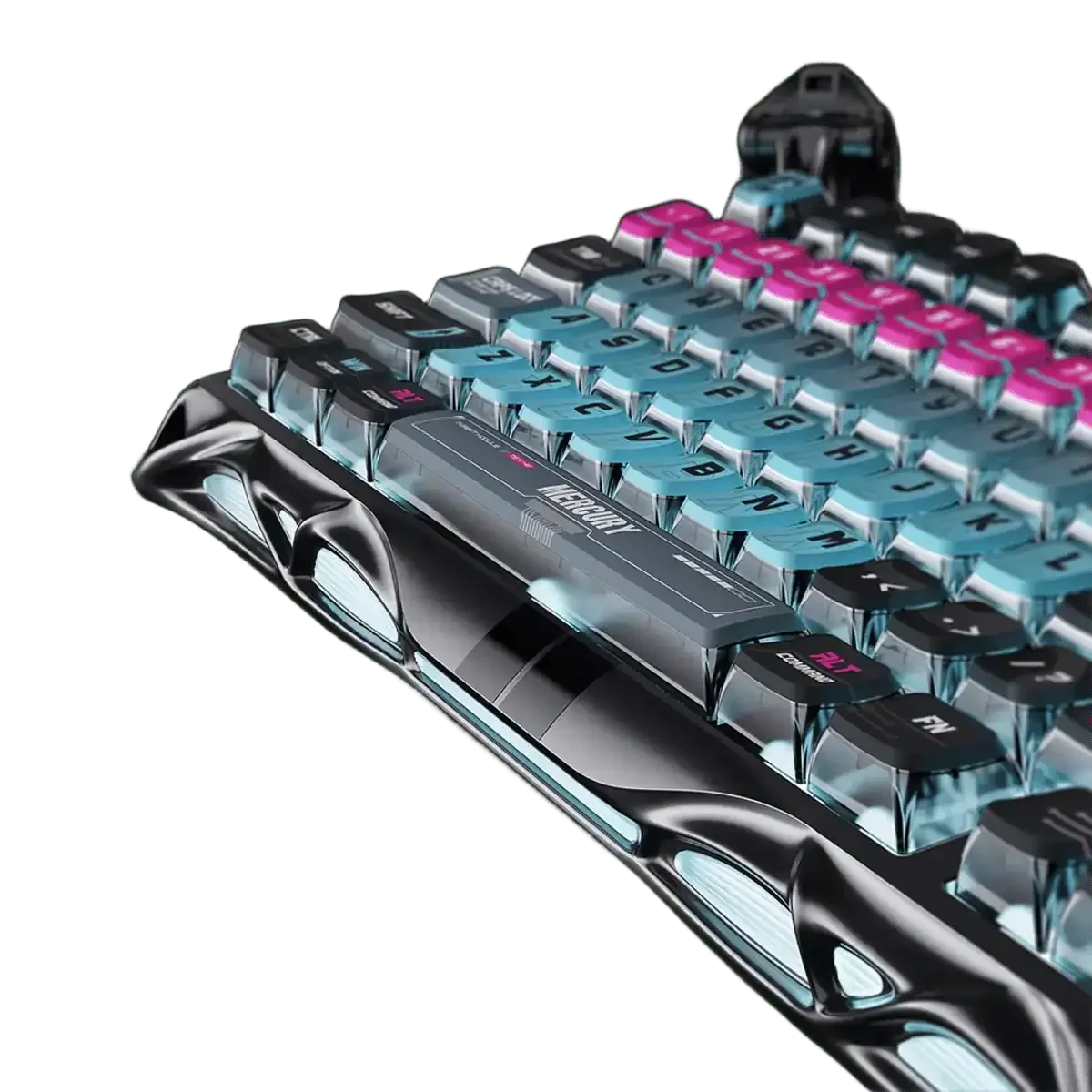 GravaStar - Mercury V75 Pro Cyberpunk Wired Magnetic Keyboard - Przewodowa Klawiatura Magnetyczna