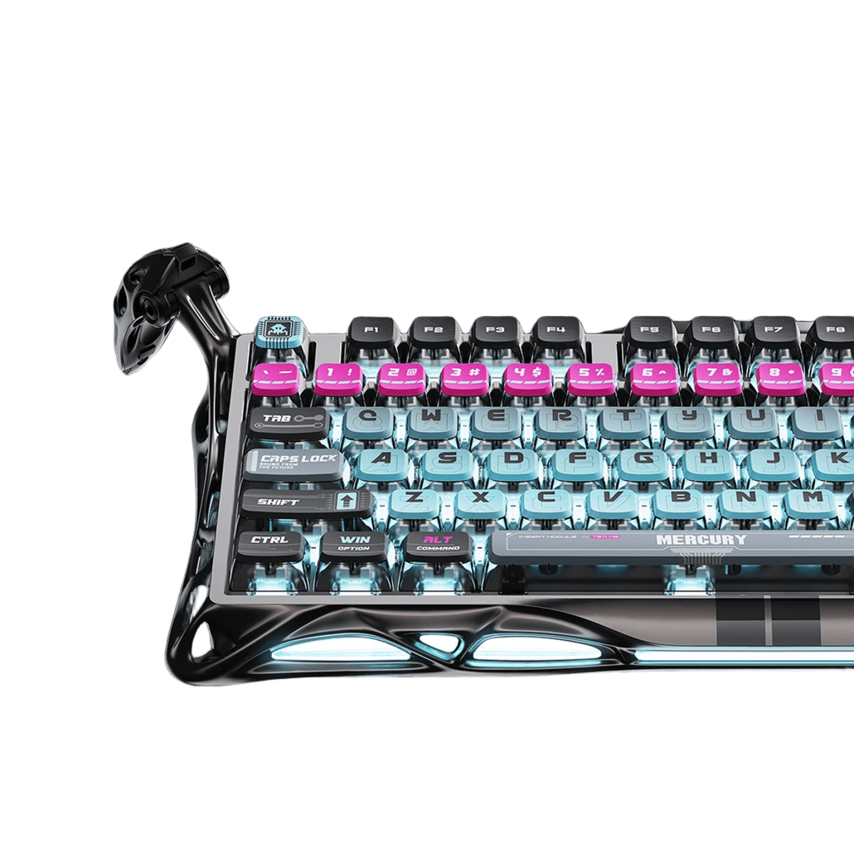 GravaStar - Mercury V75 Pro Cyberpunk Wired Magnetic Keyboard - Przewodowa Klawiatura Magnetyczna