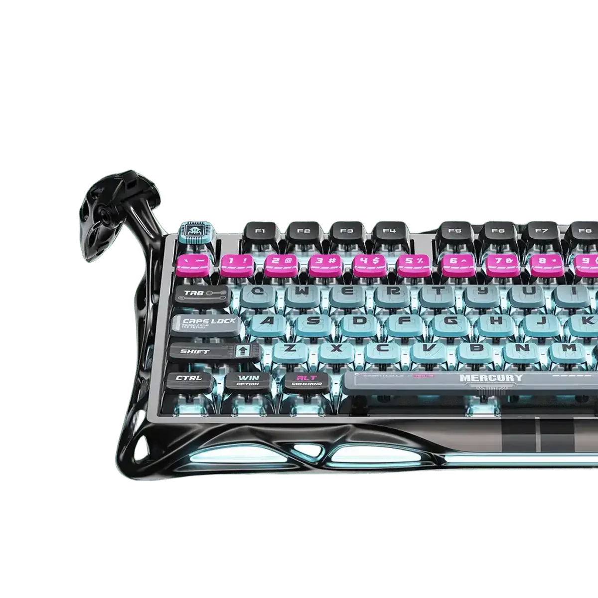 GravaStar - Mercury V75 Pro Cyberpunk Wired Magnetic Keyboard - Przewodowa Klawiatura Magnetyczna