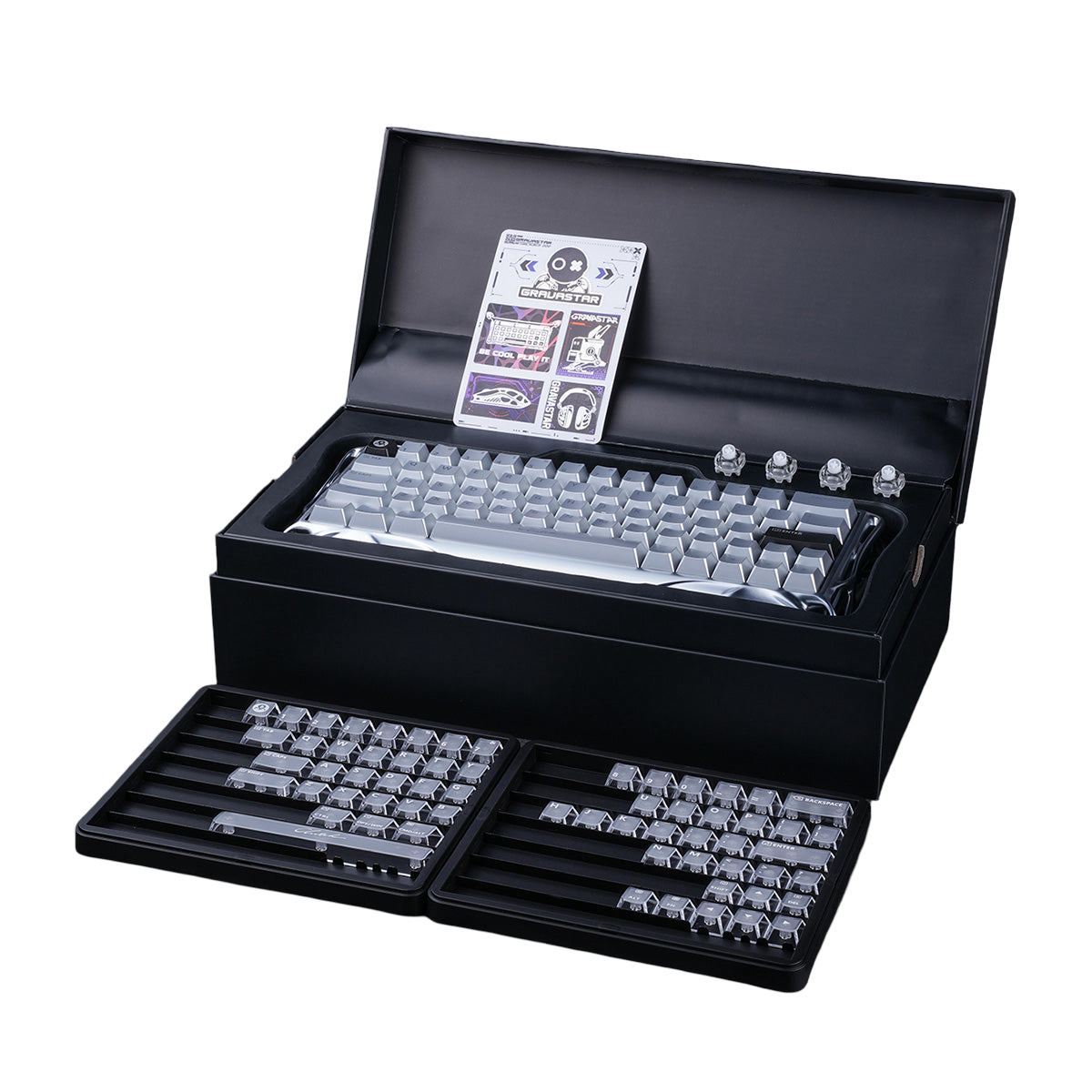 GravaStar - Mercury V60 Pro Deluxe Edition Magnetic Keyboard - Magnetyczna Klawiatura Gamingowa