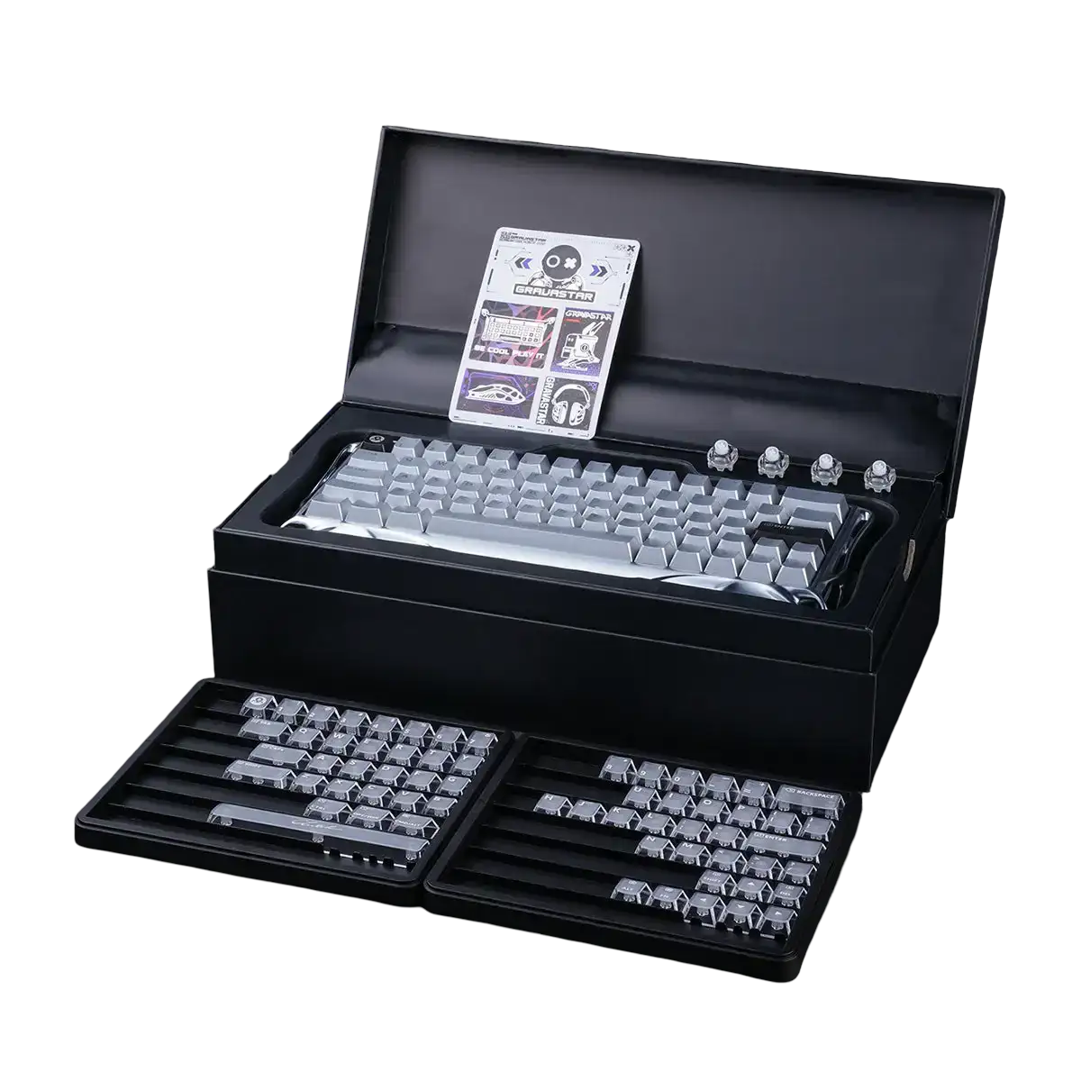 GravaStar - Mercury V60 Pro Deluxe Edition Magnetic Keyboard - Magnetyczna Klawiatura Gamingowa