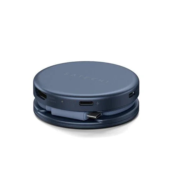 Satechi wieloportowa ładowarka USB-C z portami USB-A i C, idealna do home office i desk setupu